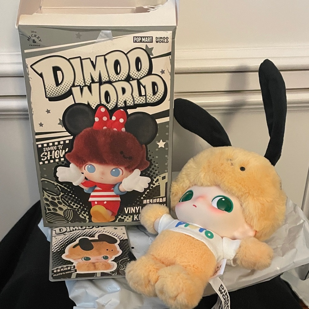 Popmart Dimoo World Plush Toy - Pluto!